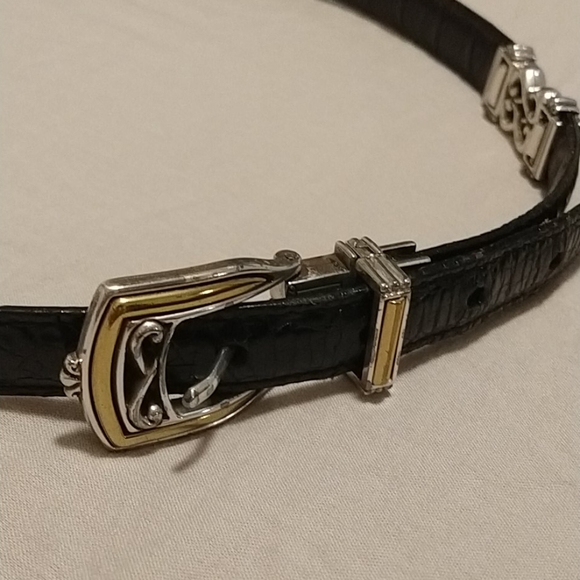 Brighton silver belt main image 4
